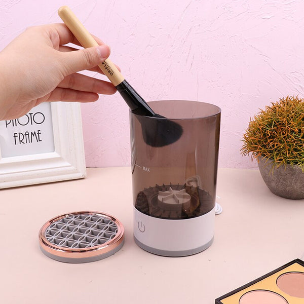 Electric Makeup Brush Cleaner Washing Drying Machine- USB Plugged in_2